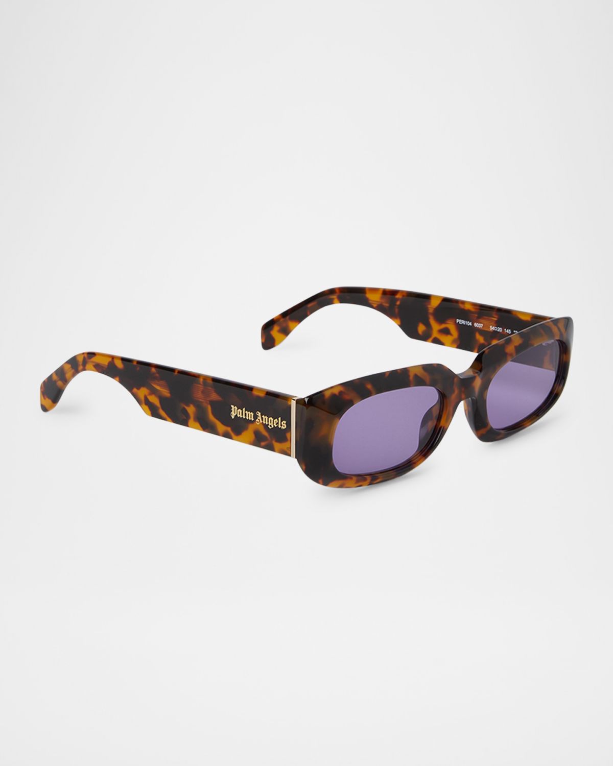 Palm Angels Noah Oval Acetate Sunglasses
