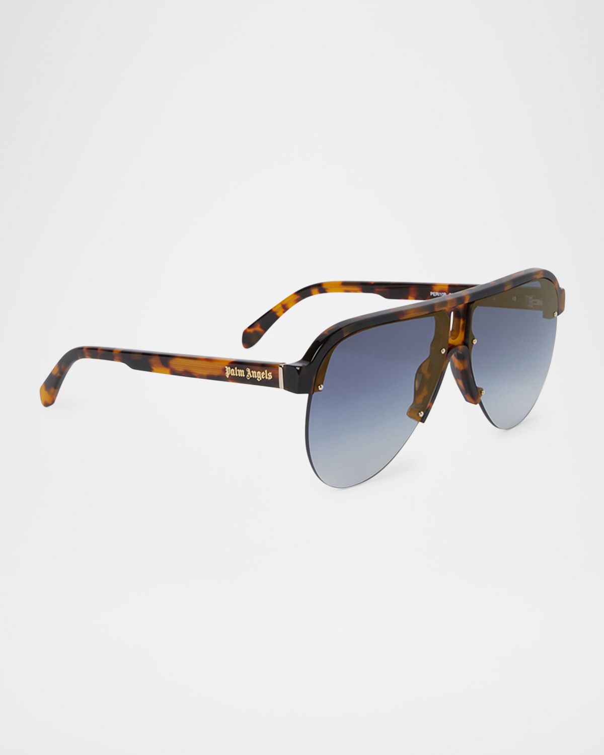 Palm Angels Trinity Aviator Acetate Sunglasses
