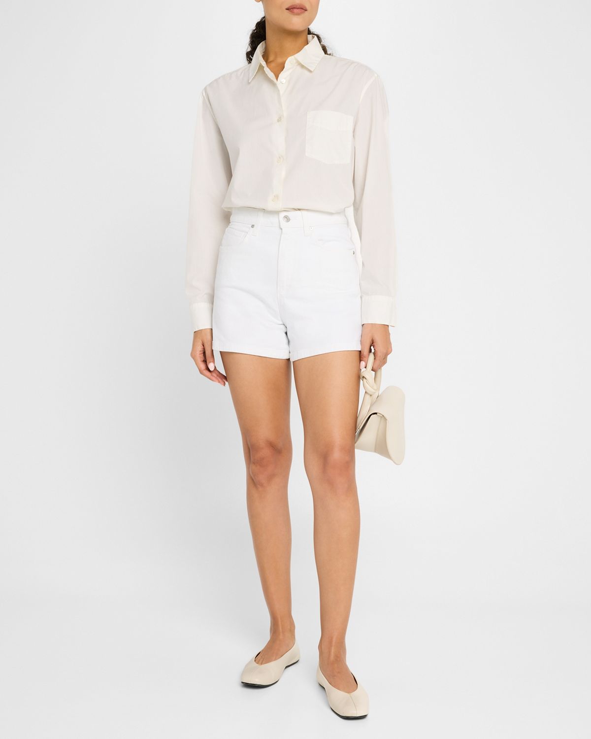 PAIGE Dani Denim Shorts