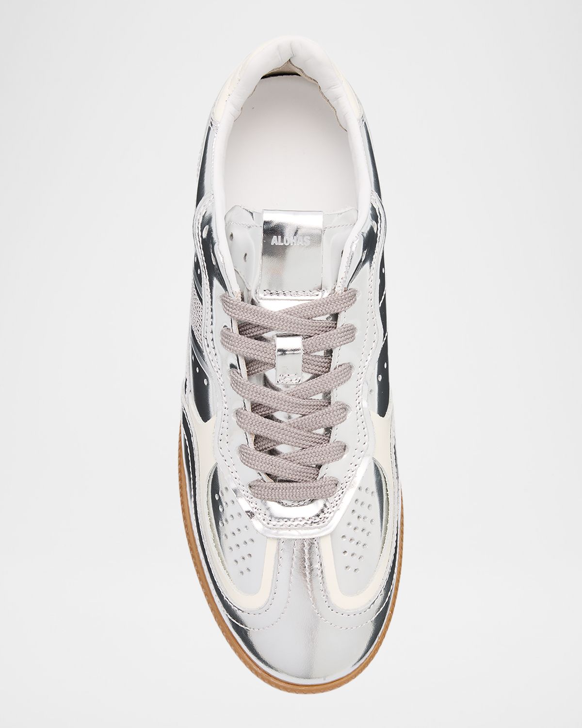 ALOHAS TB.490 Rife Shimmer Metallic Leather Sneakers | Thumbnail 6