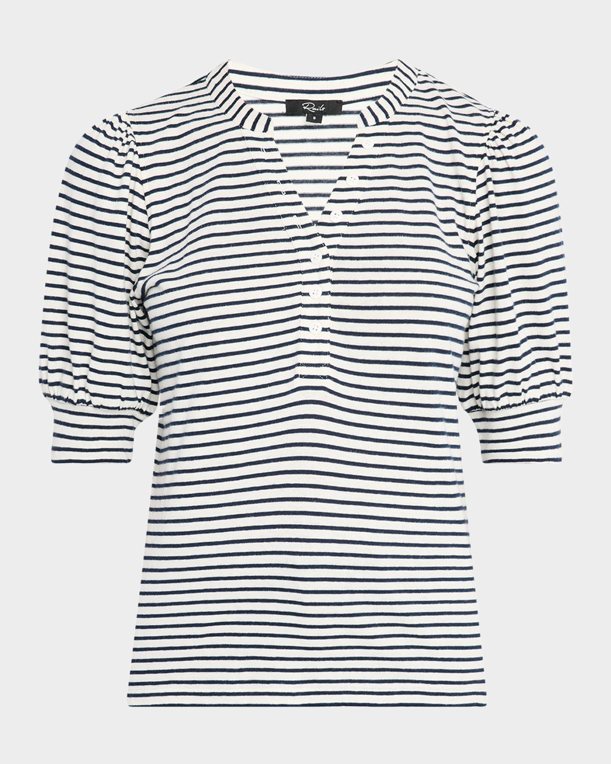 Rails Jewel Striped Top