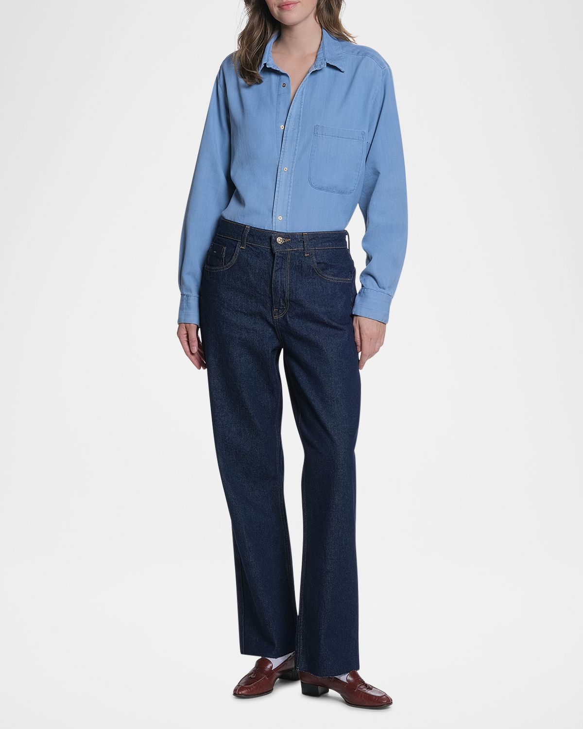 CISSA The Belle Classic Denim Shirt