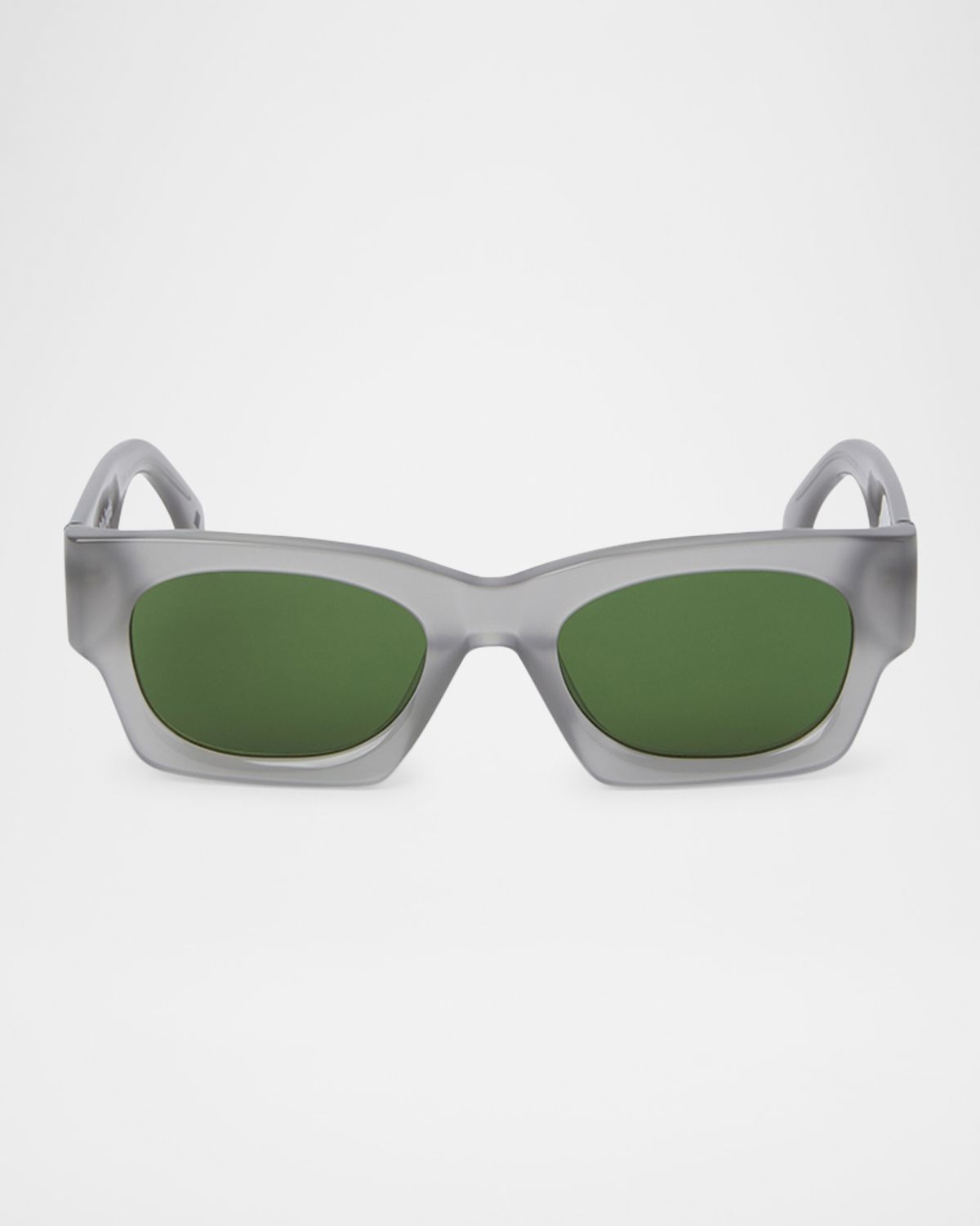 Palm Angels Men 's Bodie Acetate Rectangle Sunglasses
