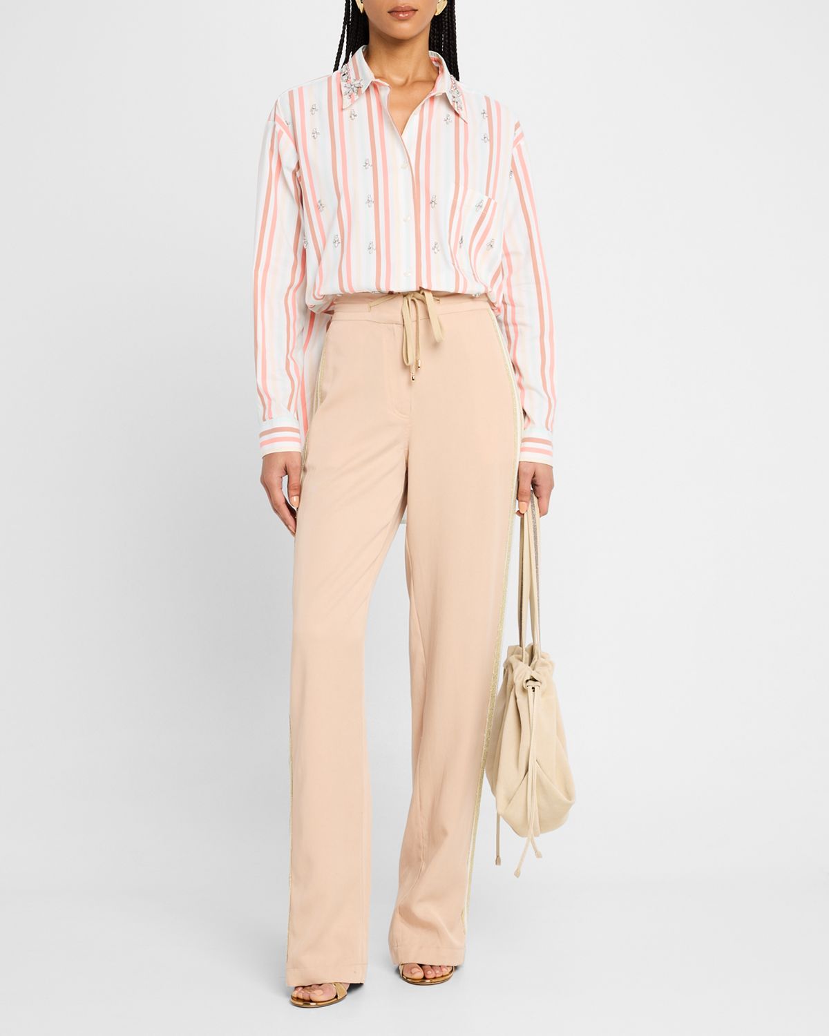 Le Superbe On Track Drawstring Pants