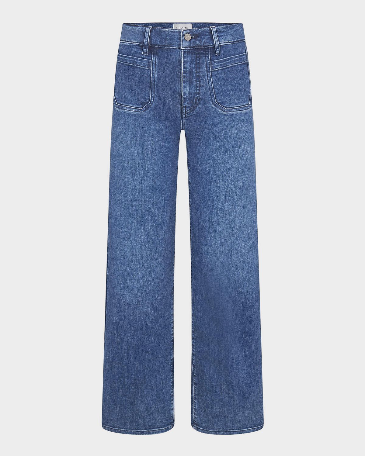 FRAME Le Slim Palazzo Modernist Pocket Jeans