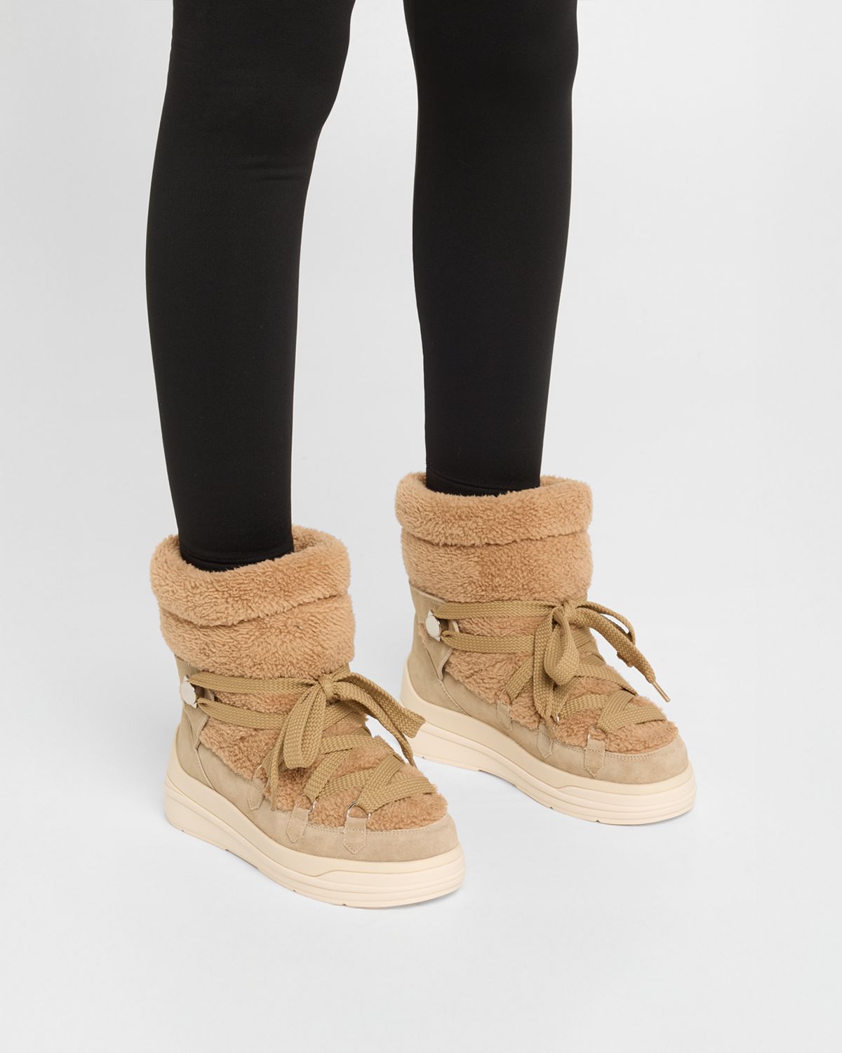 Moncler Insolux Fleece Snow Boots