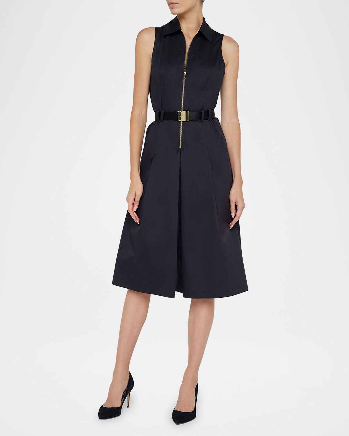 L 'Agence Kylo Belted Shirtdress