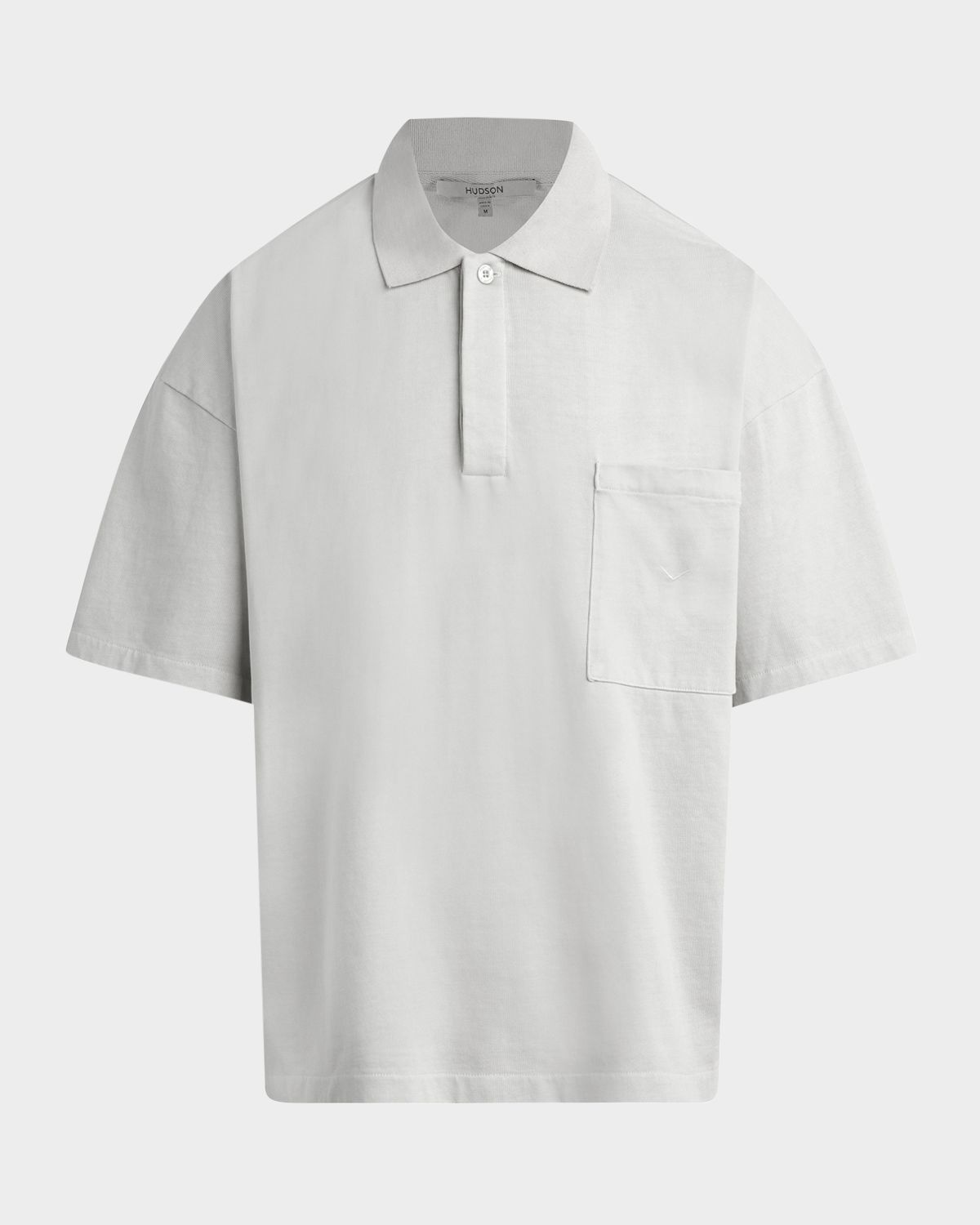 Hudson Men 's Heavyweight Polo Shirt