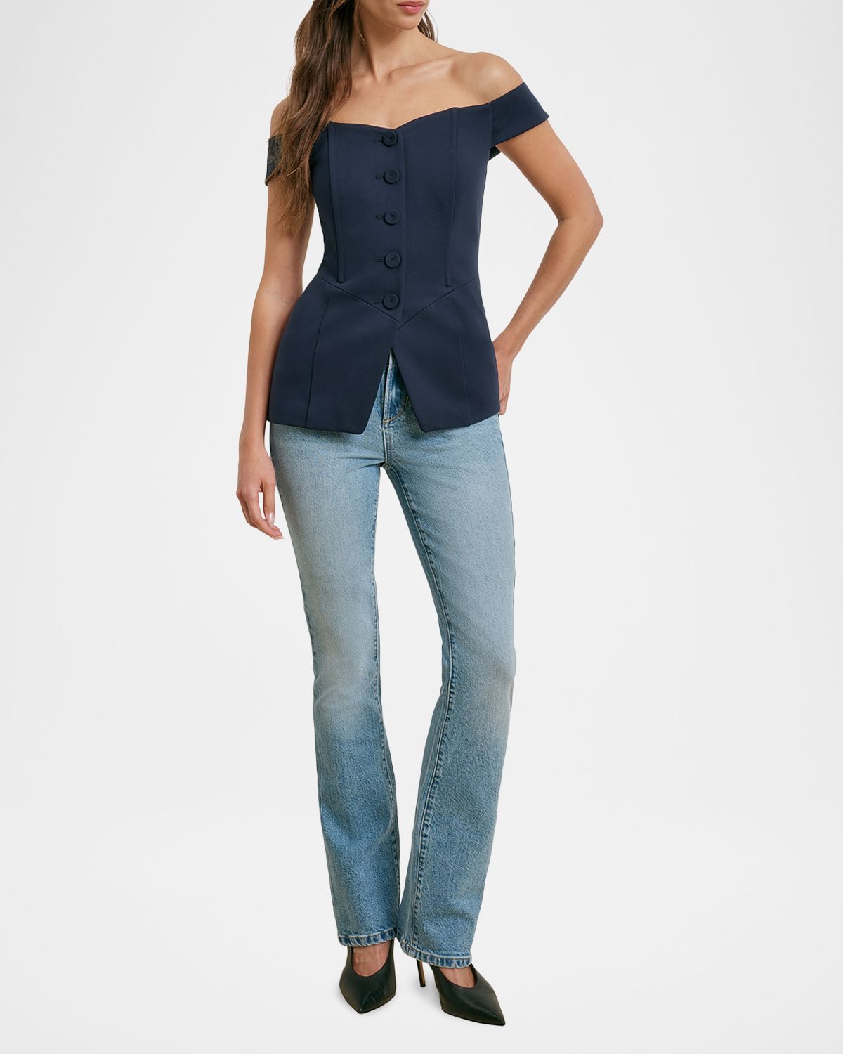 Favorite Daughter The One That I Want Button-Front Top | Thumbnail 5