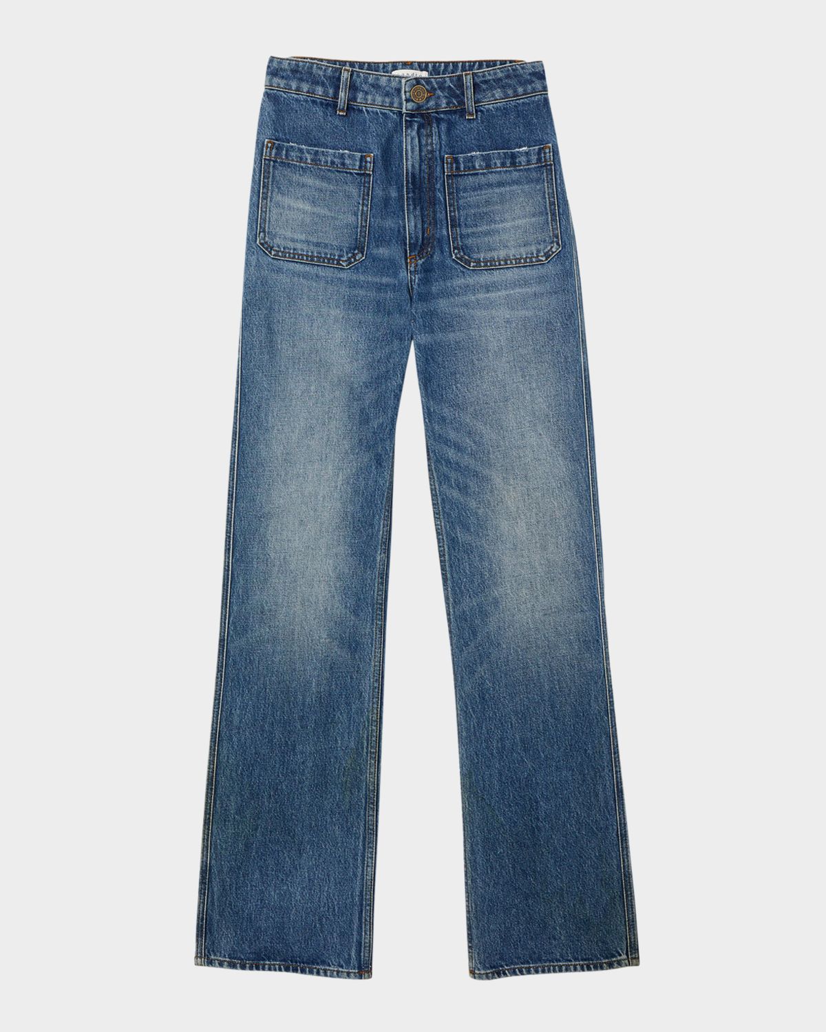 Sandro Moore Faded Denim Jeans | Thumbnail 6 Sandro Moore Faded Denim Jeans | Thumbnail 6