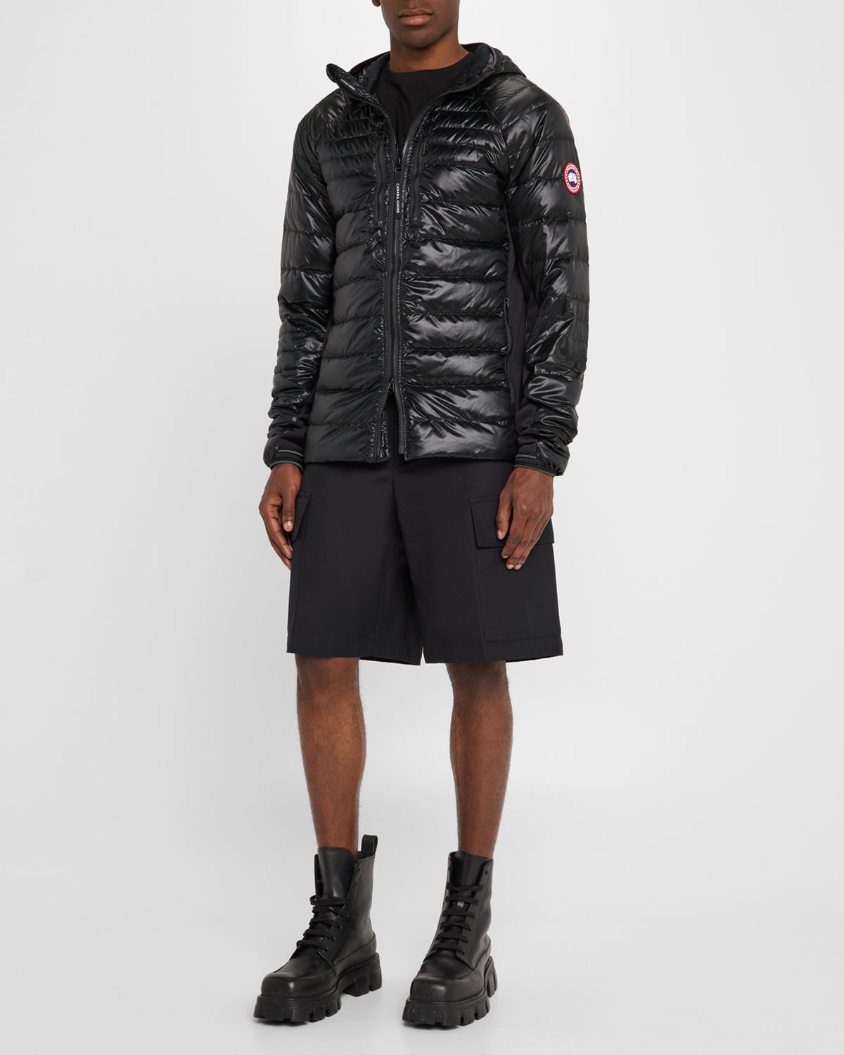 Canada Goose Men 's HyBridge Lite Slim Fit Hooded Jacket