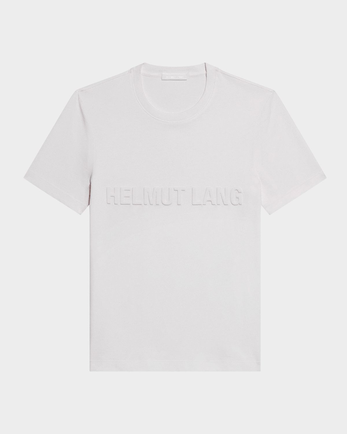 Helmut Lang Men 's Embossed Cotton T-Shirt