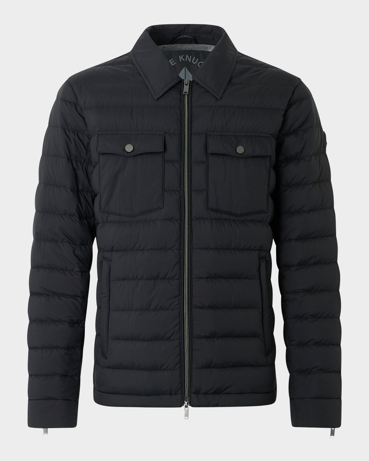 Moose Knuckles Men 's Ashton Quilted Down Overshirt