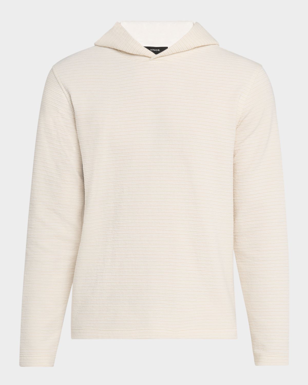 Vince Men 's Double-Face Textured Hoodie | Thumbnail 6 Vince Men 's Double-Face Textured Hoodie | Thumbnail 6