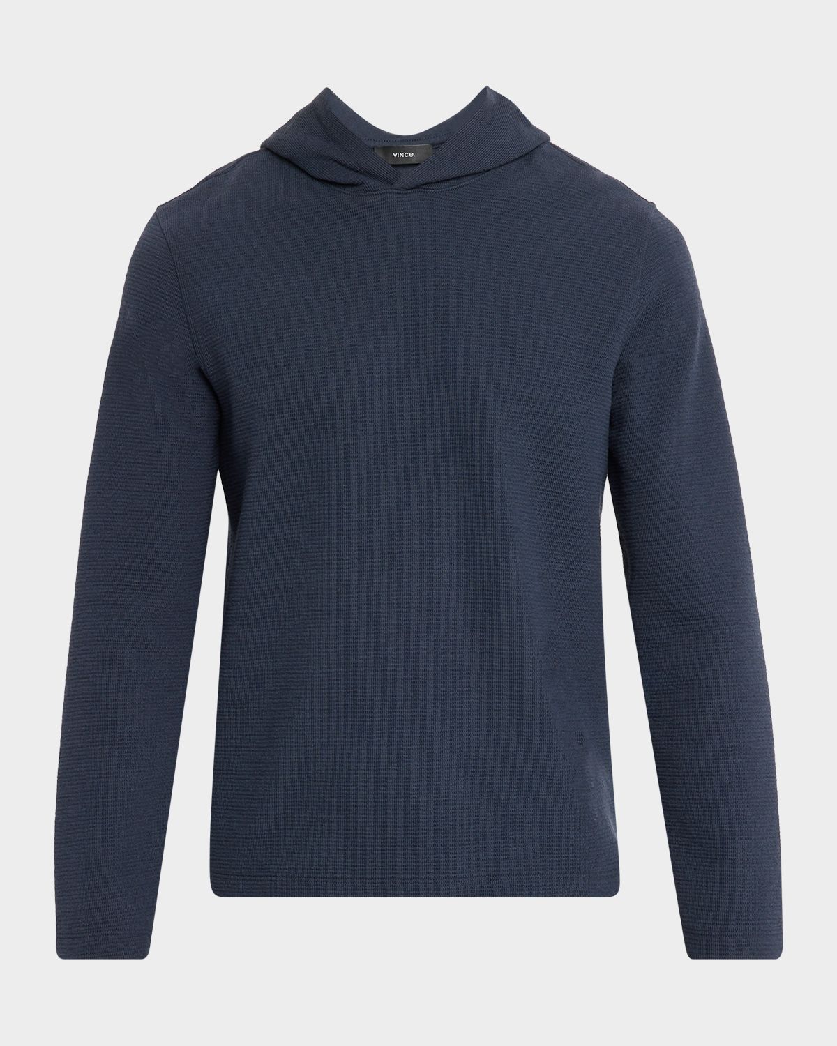 Vince Men 's Double-Face Textured Hoodie | Thumbnail 6 Vince Men 's Double-Face Textured Hoodie | Thumbnail 6
