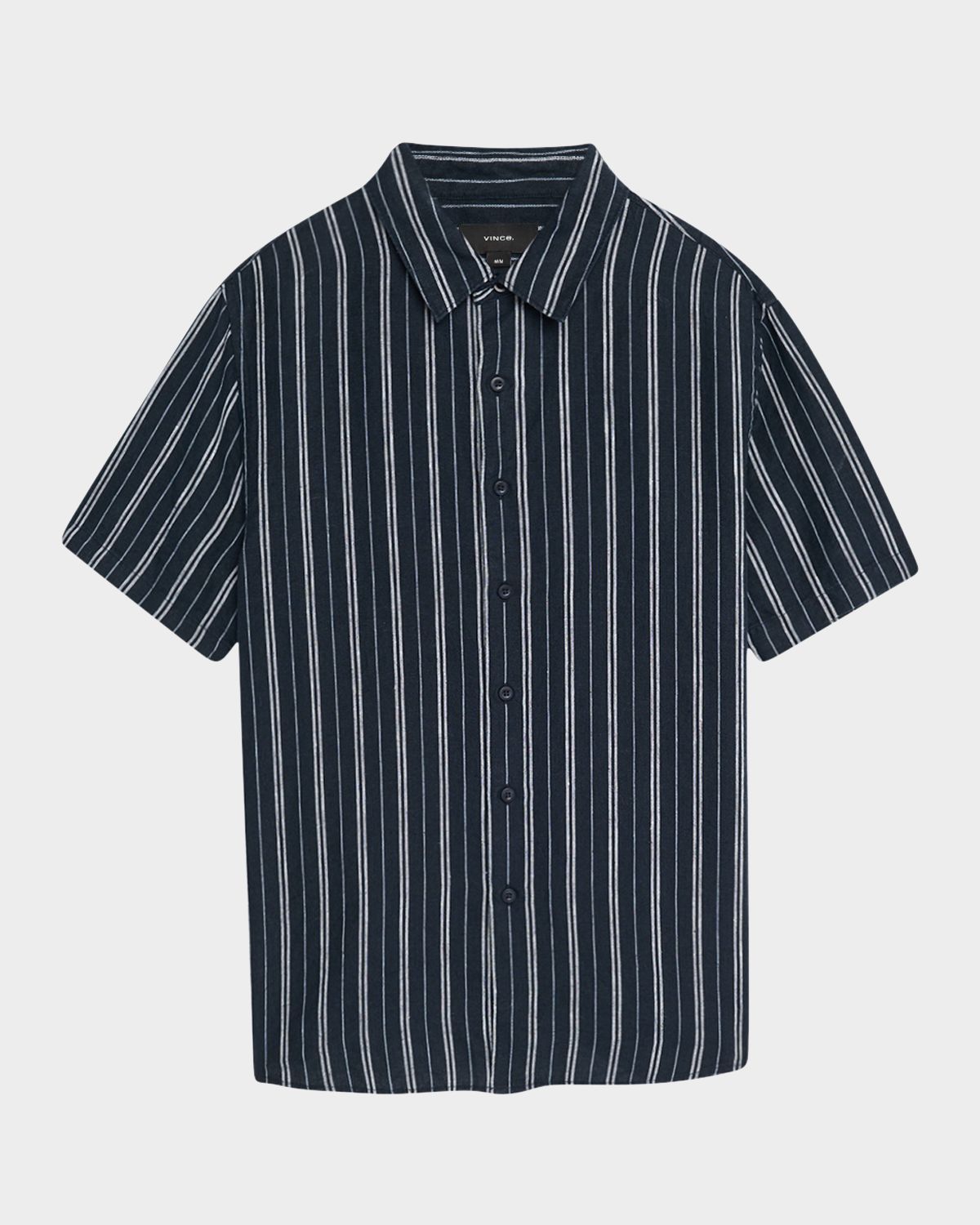 Vince Men 's Classic Striped Sport Shirt