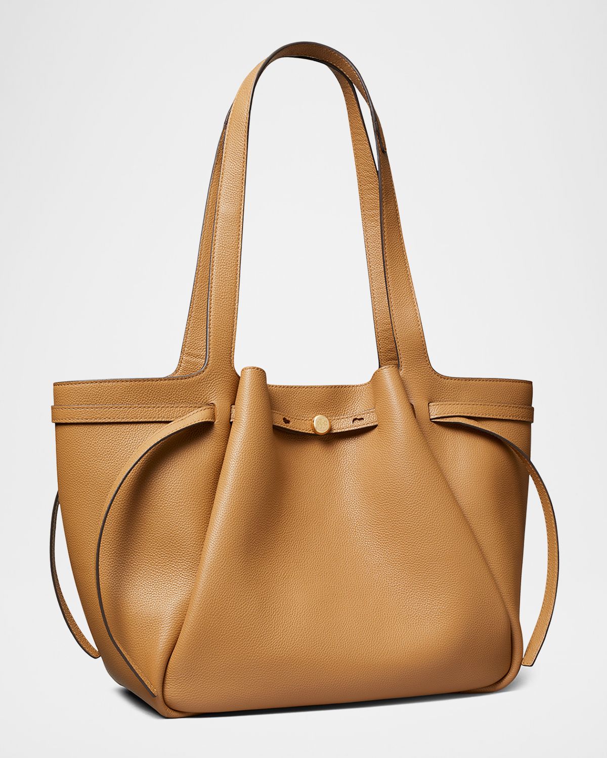 Tory Burch Romy Pebbled Leather Tote Bag