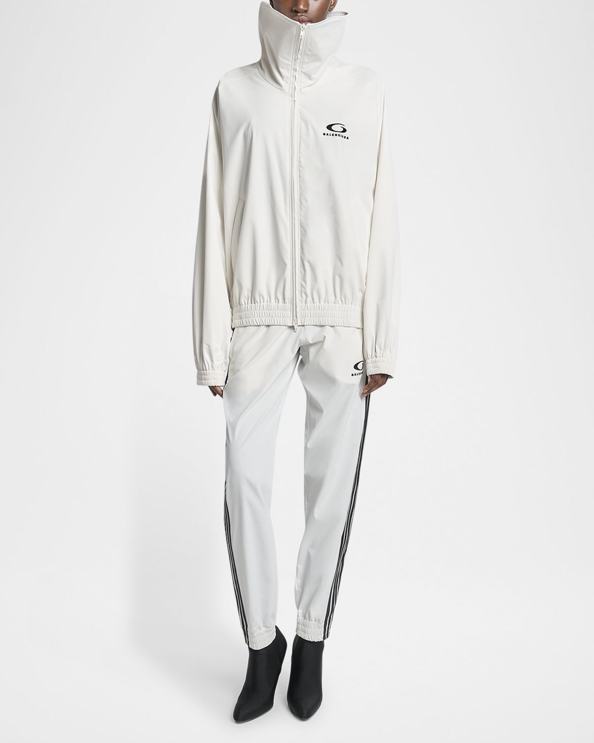 Balenciaga Side-Stripe Tracksuit Pants