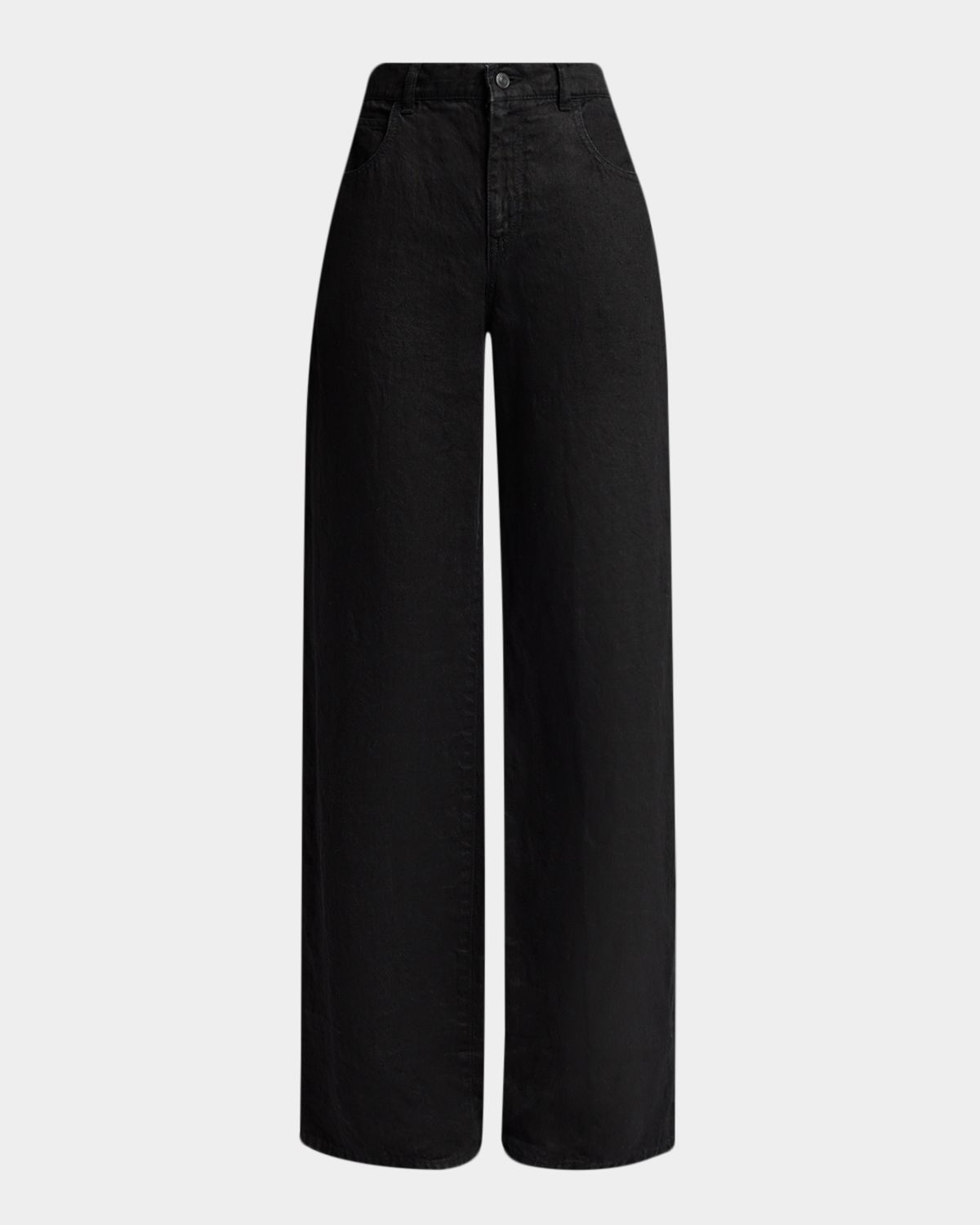 THE ROW Eglitta Straight-Leg Linen Jeans | Thumbnail 6