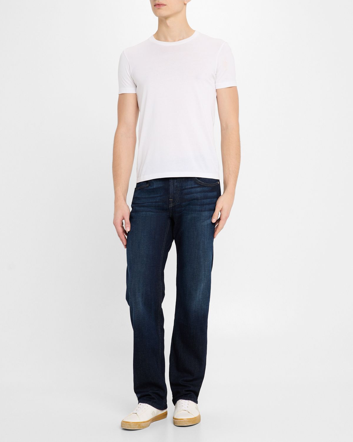 7 for all mankind Men 's Austyn Straight-Leg Jeans