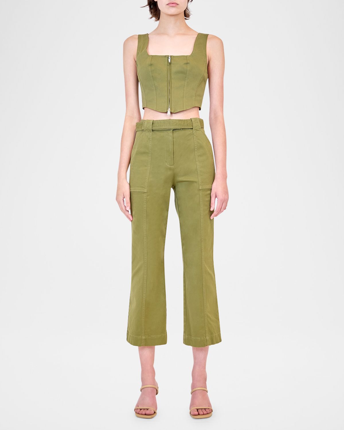 SIMKHAI Kateri Sleeveless Bustier Top