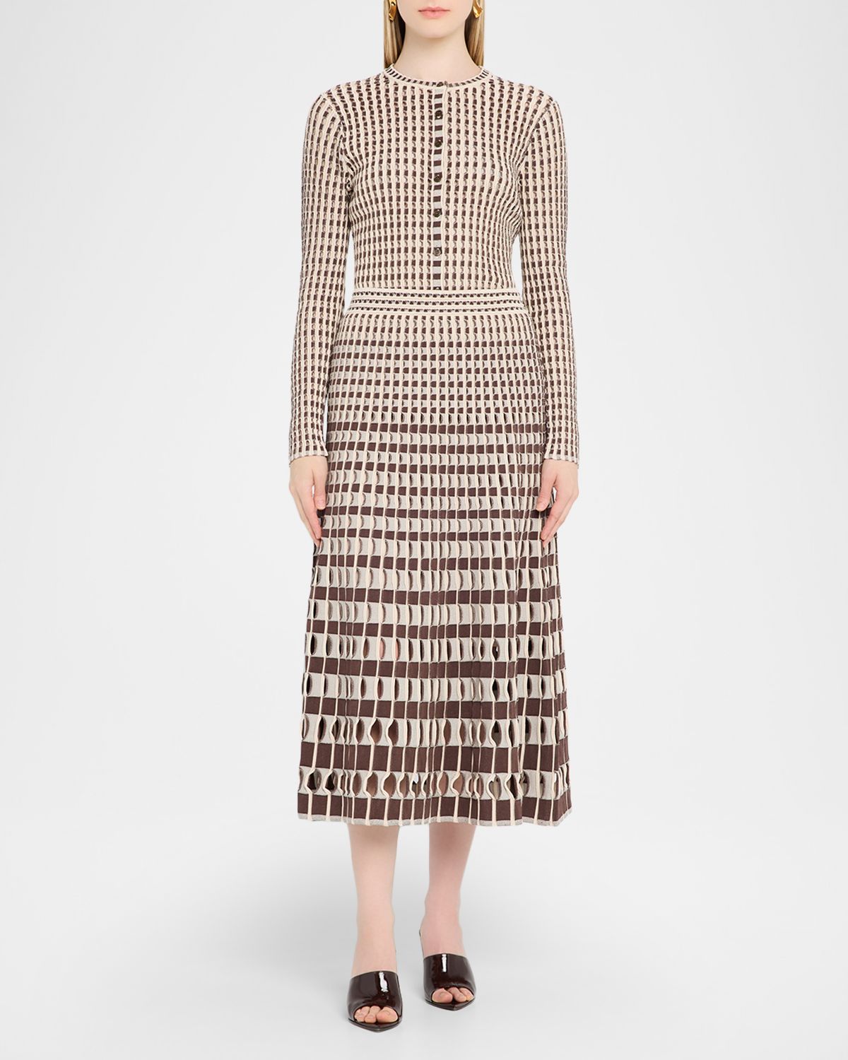 SIMKHAI Larken Midi Skirt