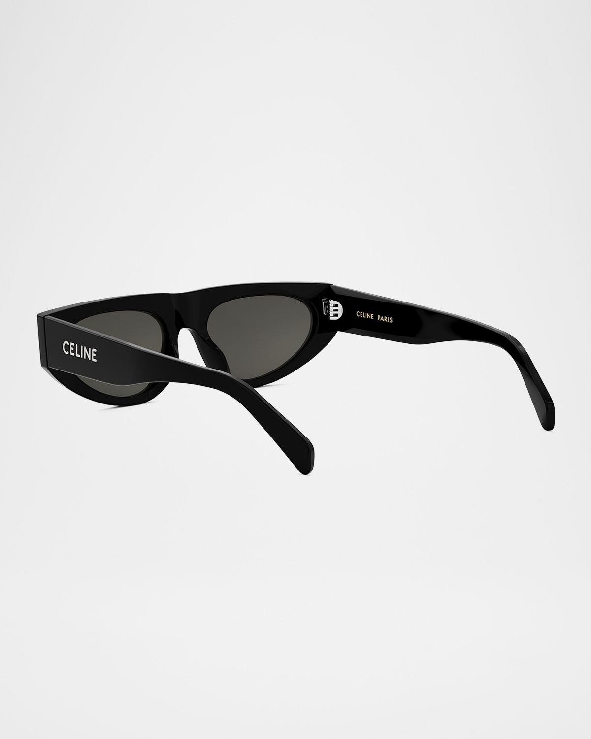 Celine Men 's Monochroms Acetate Rectangle Sunglasses