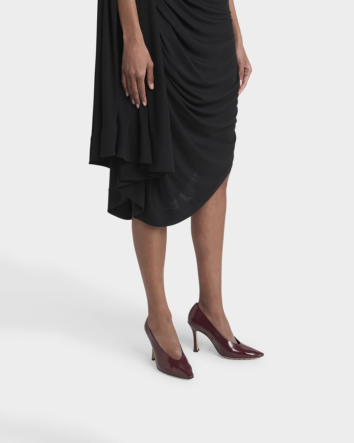 Bottega Veneta Leather Stiletto Sporty Pumps