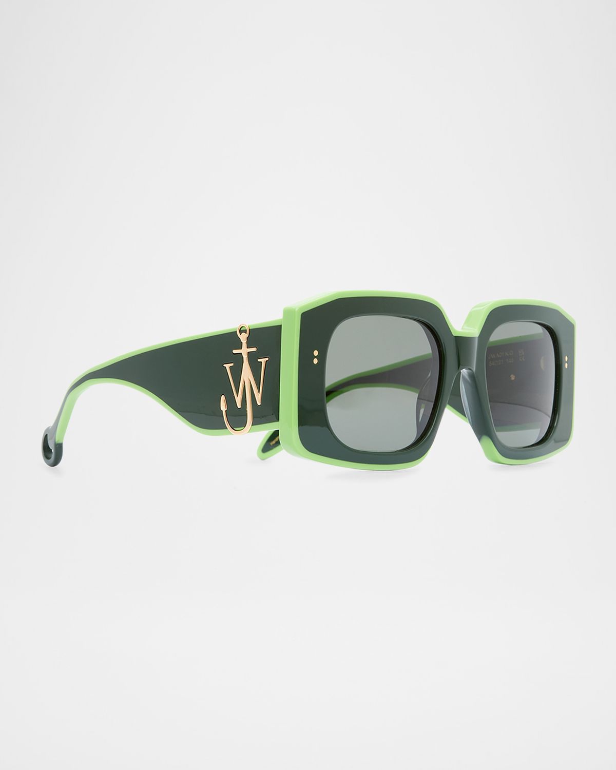JW Anderson Bumper Square Acetate Sunglasses