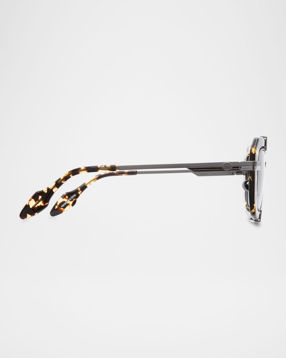 JW Anderson Geometric Aviator Stainless Steel Sunglasses