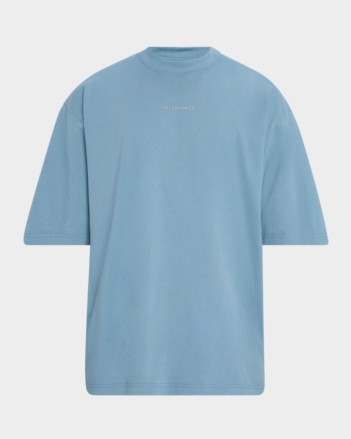 Balenciaga Unisex Jersey Embroidered Logo Medium-Fit T-Shirt
