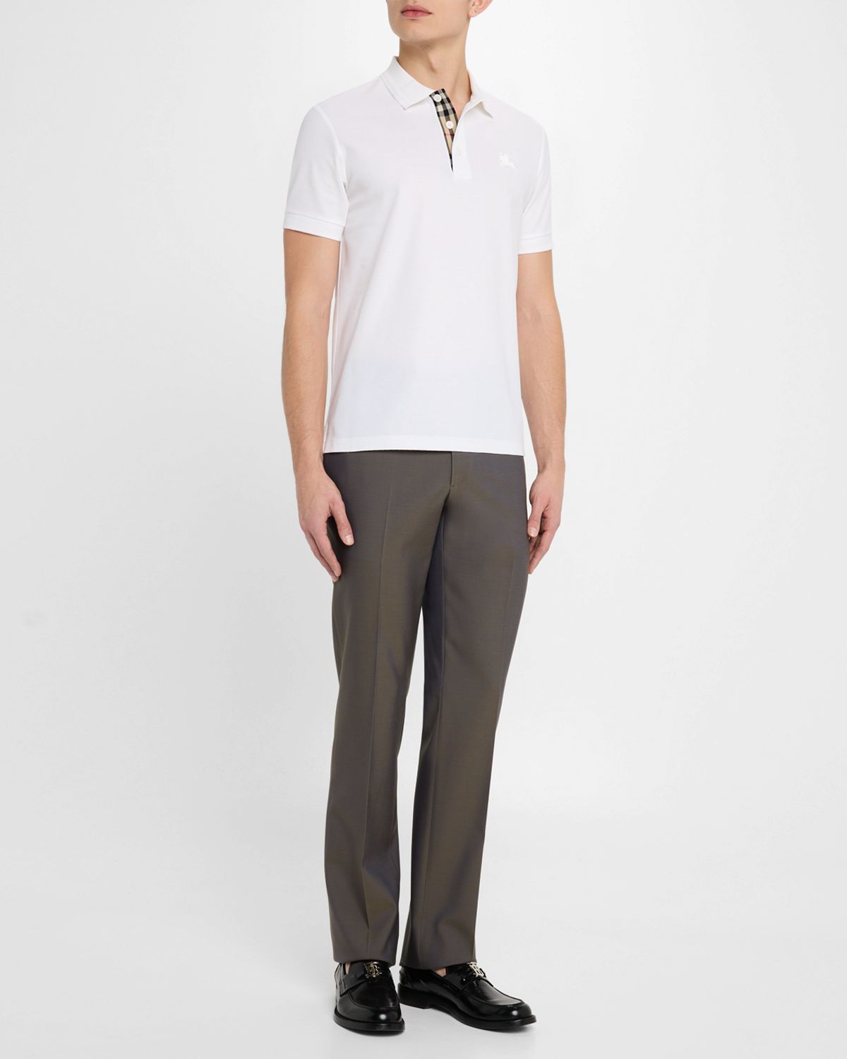 Burberry Men 's Eddie EKD Polo Shirt