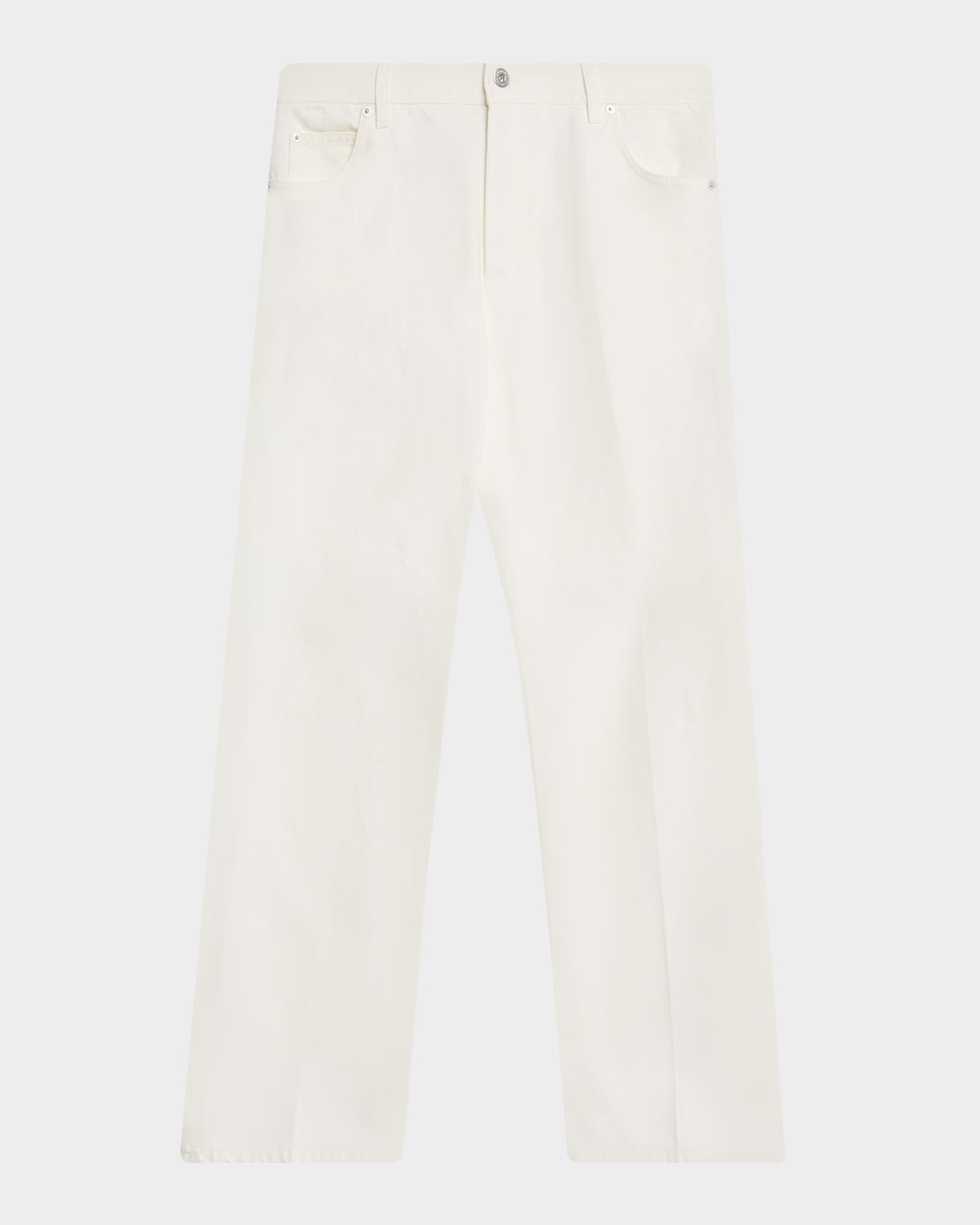 Ferragamo Men 's Straight-Flare Denim Five-Pocket Pants