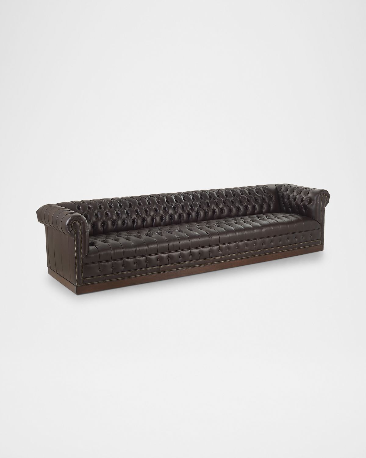 Old Hickory Tannery Hamilton Leather Chesterfield Sofa, 132" | Thumbnail 6 Old Hickory Tannery Hamilton Leather Chesterfield Sofa, 132" | Thumbnail 6