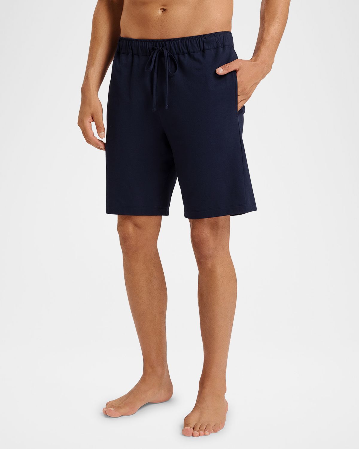 Hanro Men 's Night Day Jersey Lounge Shorts