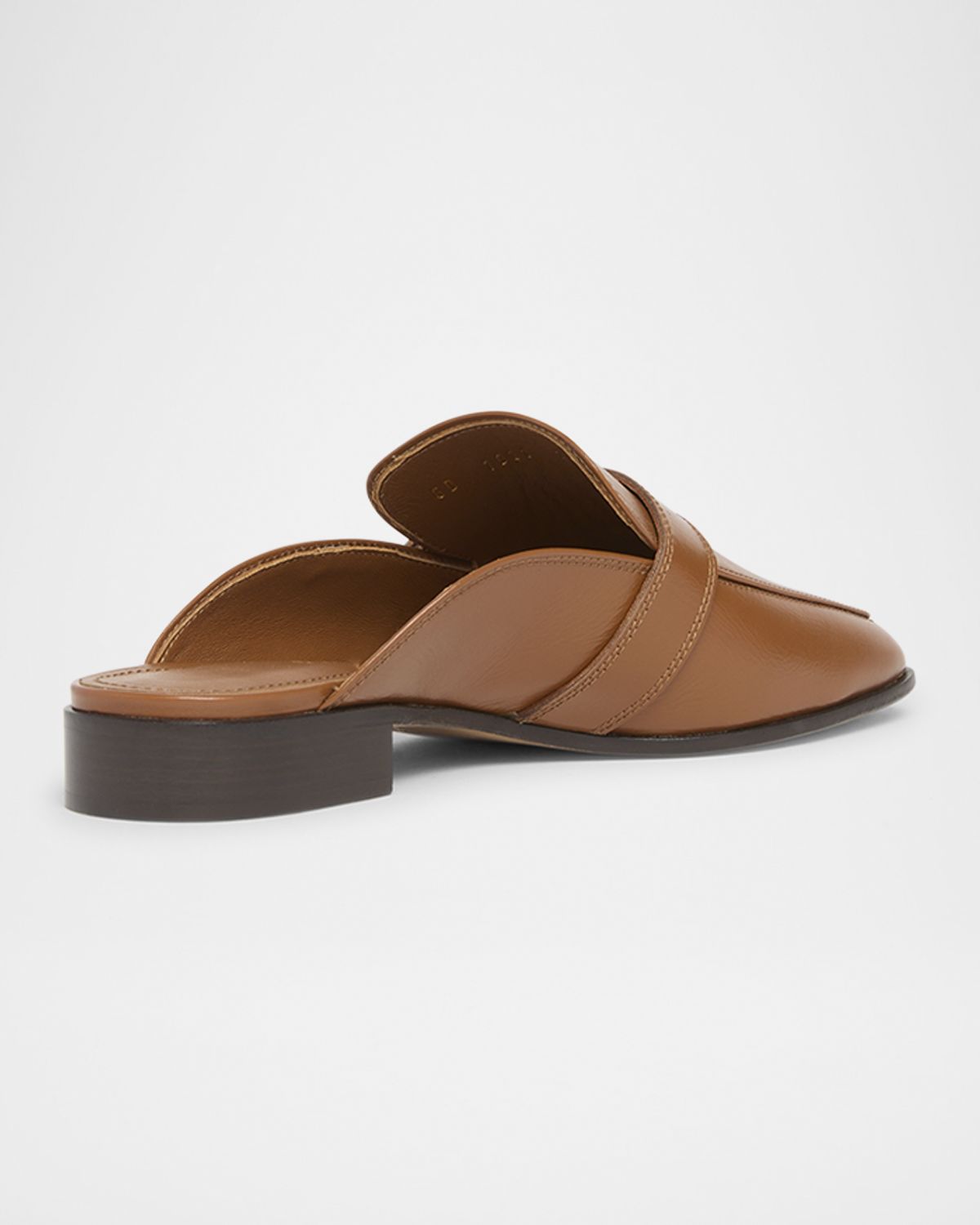 Ferragamo Mavira Leather Gancini Strap Loafer Mules