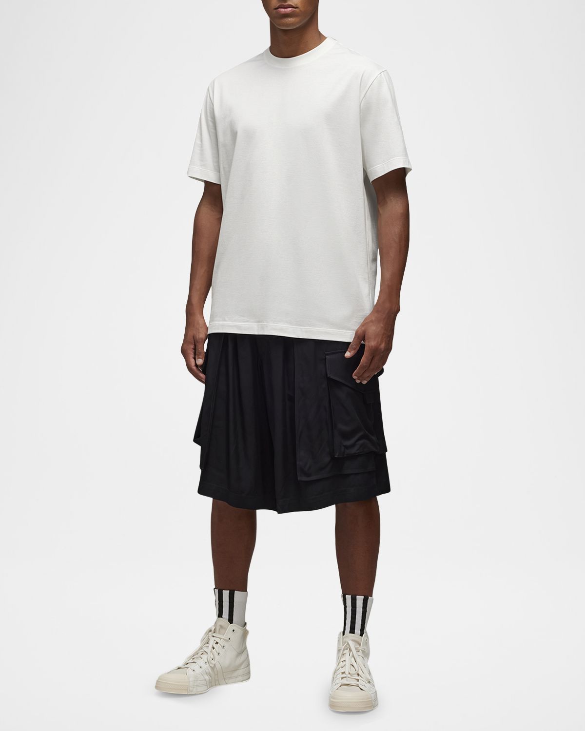 Y-3 Men 's Painted Logo T-Shirt
