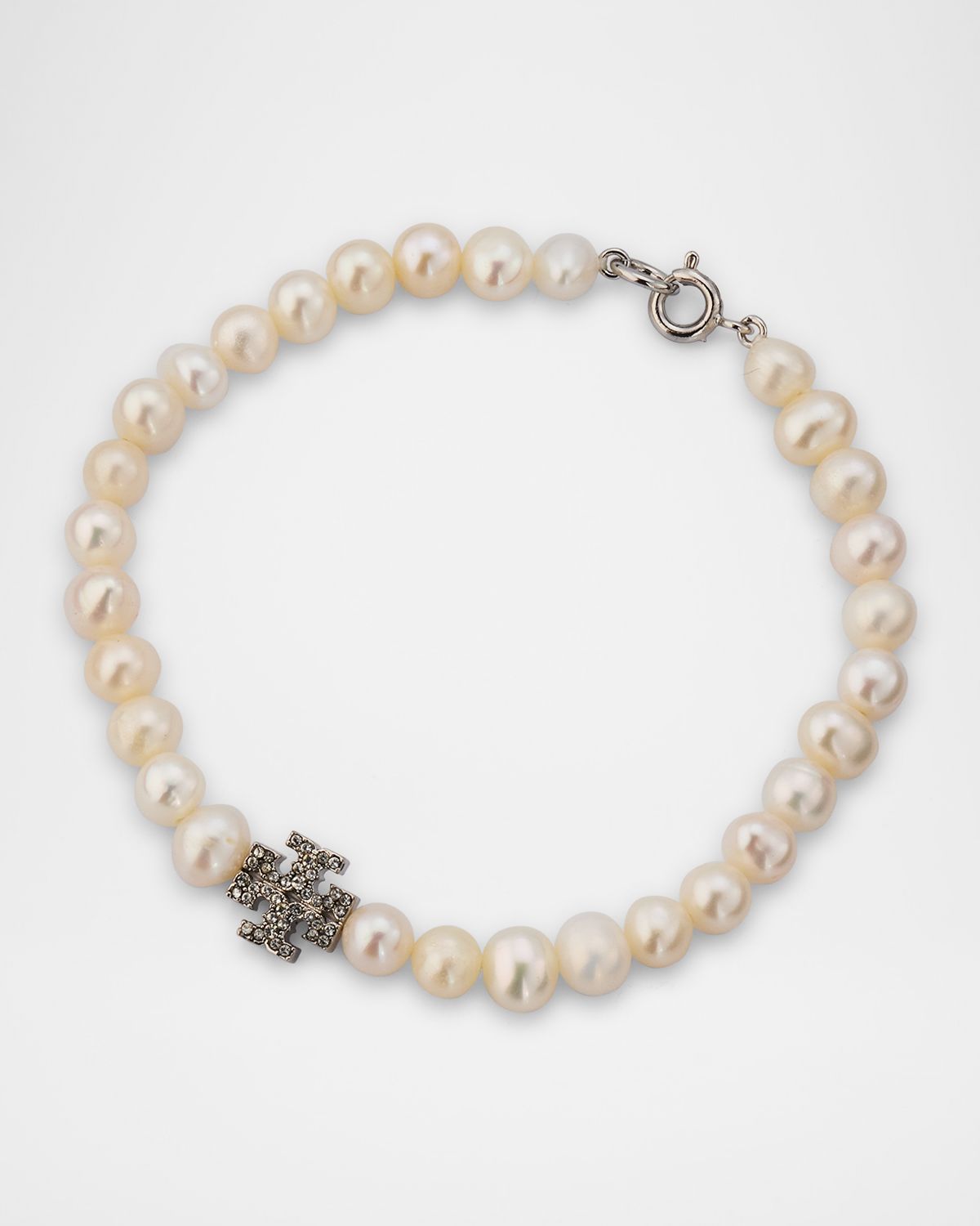 Tory Burch Moondance Pearl and Pavé Bracelet
