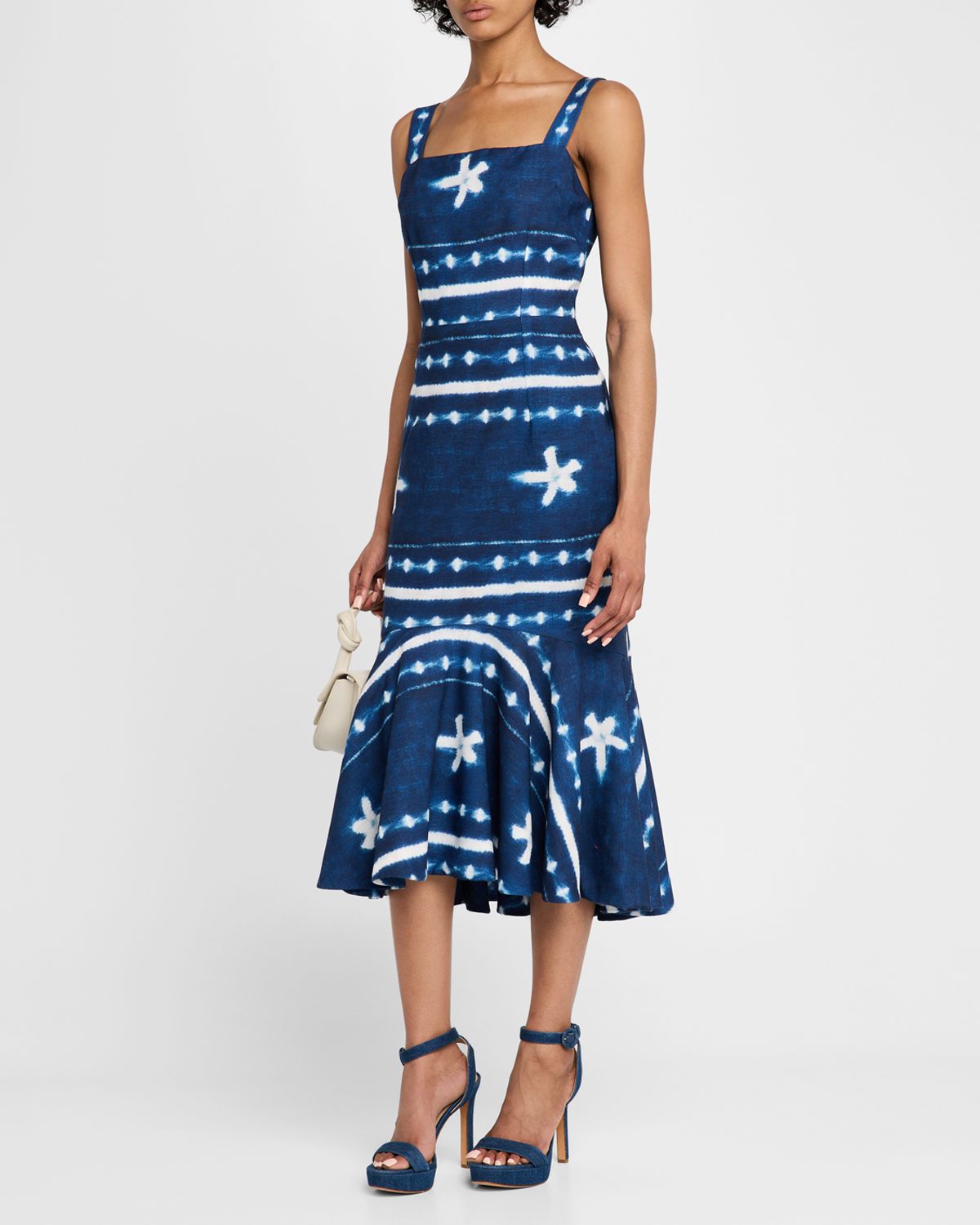 JBQ Natasha Shibori Midi Dress