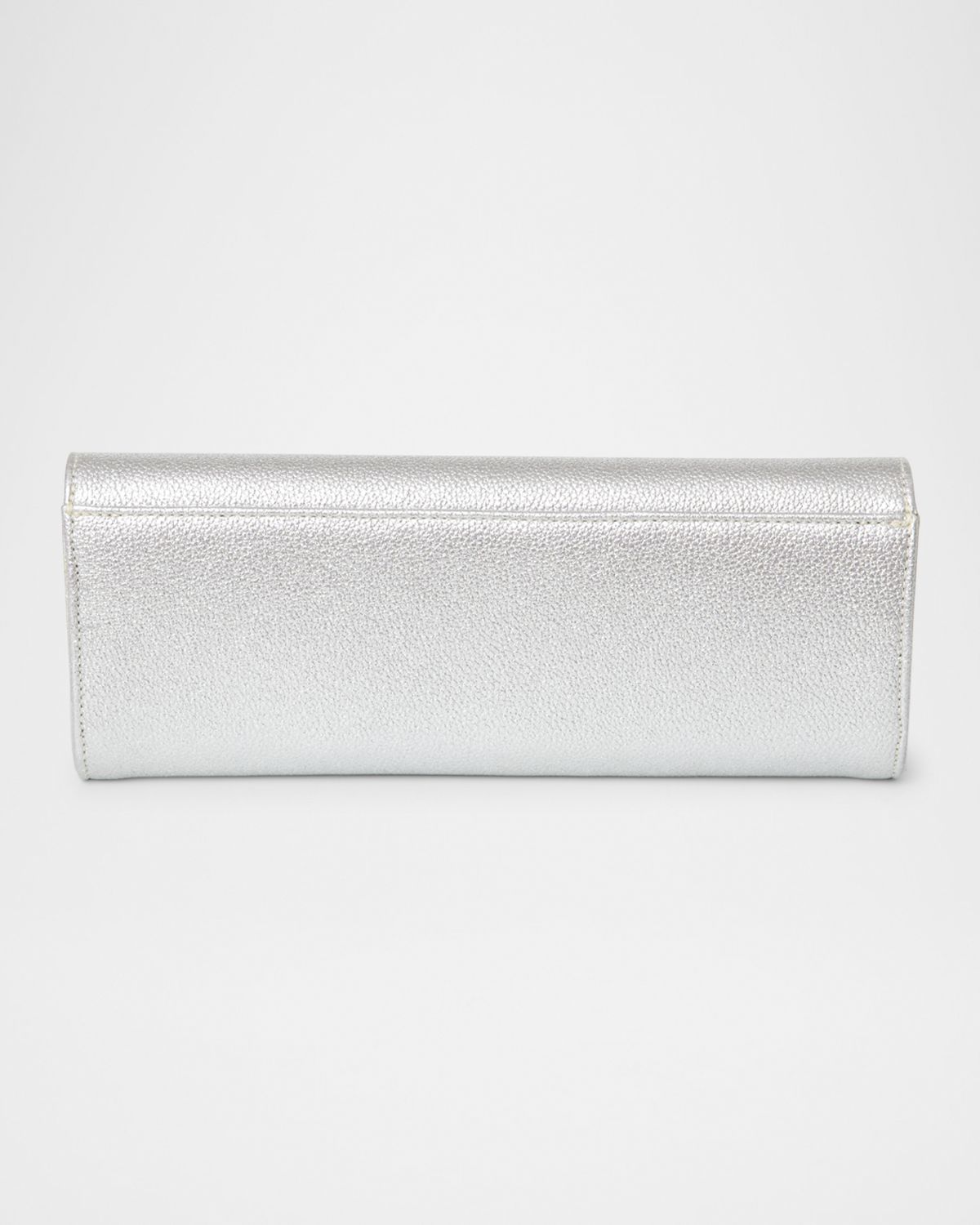 MICHELLE WILHITE Robbie Mini Flap Metallic Clutch Bag