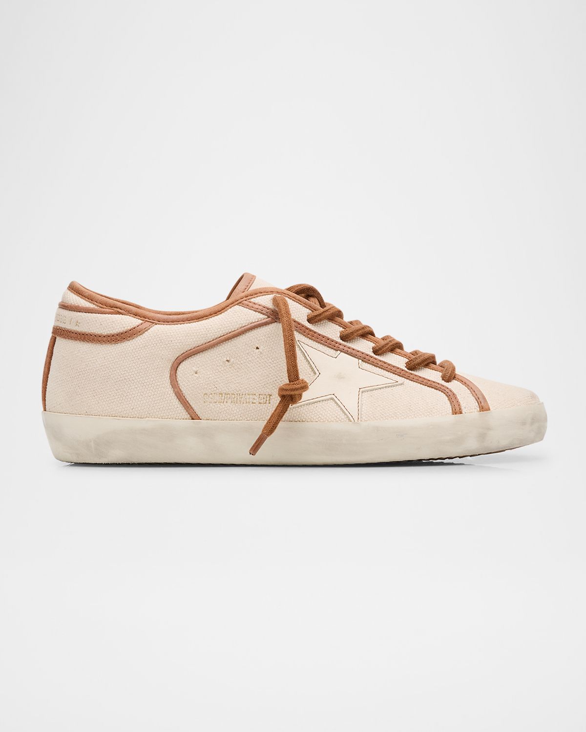 Golden Goose Super-Star Canvas Low-Top Sneakers | Thumbnail 7 Golden Goose Super-Star Canvas Low-Top Sneakers | Thumbnail 7