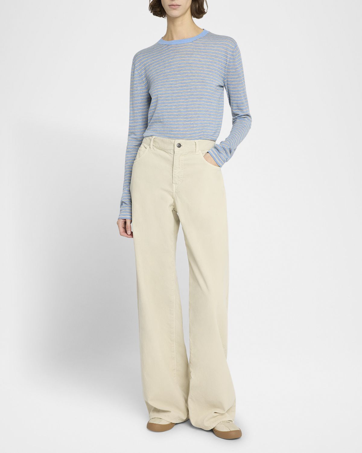 THE ROW Eglitta Straight-Leg Pants