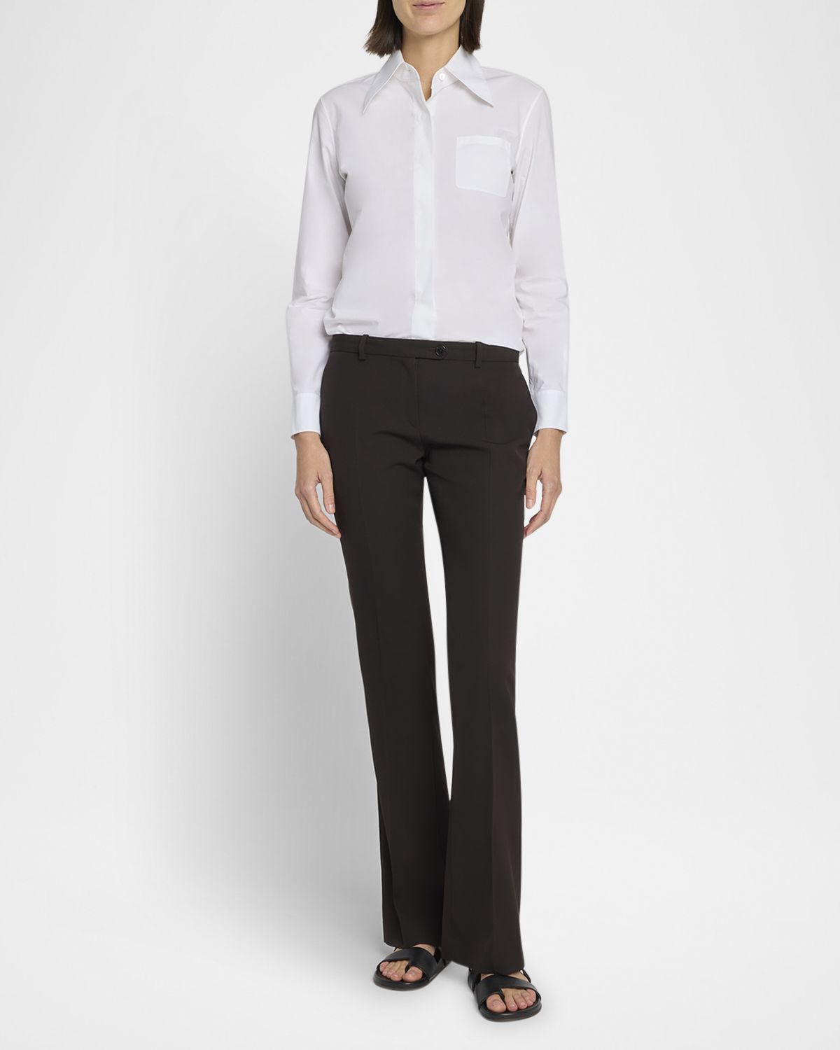 THE ROW Maltika Button-Down Shirt