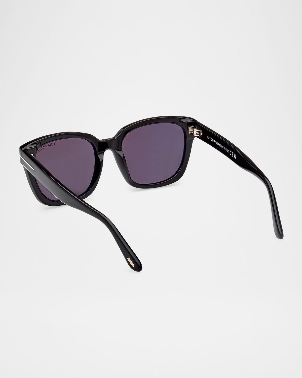TOM FORD Haylay Acetate Rectangle Sunglasses