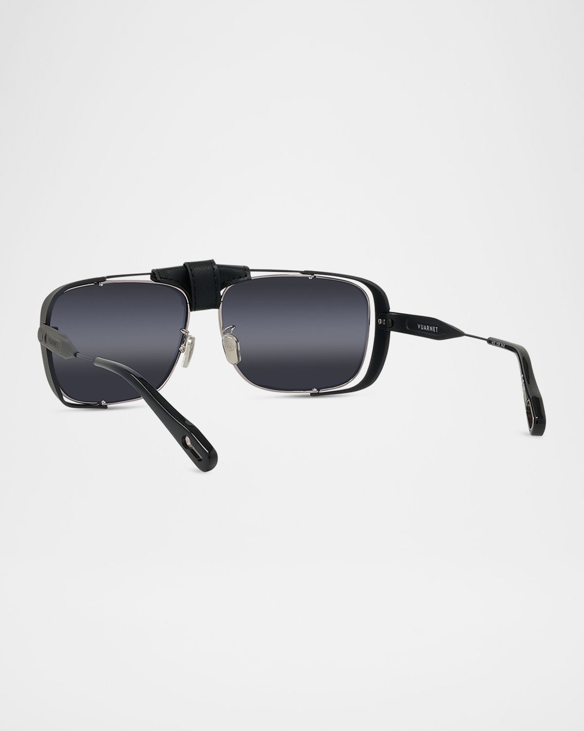 Vuarnet Men 's Arctic 02 Titanium Aviator Sunglasses