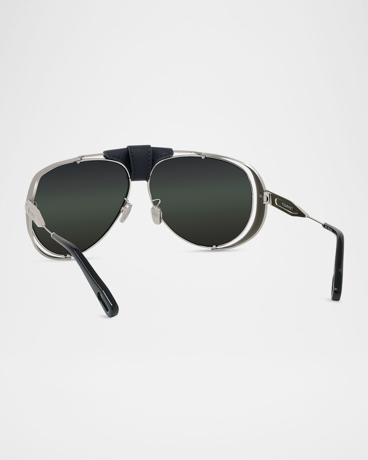 Vuarnet Men 's Arctic 01 Titanium Aviator Sunglasses