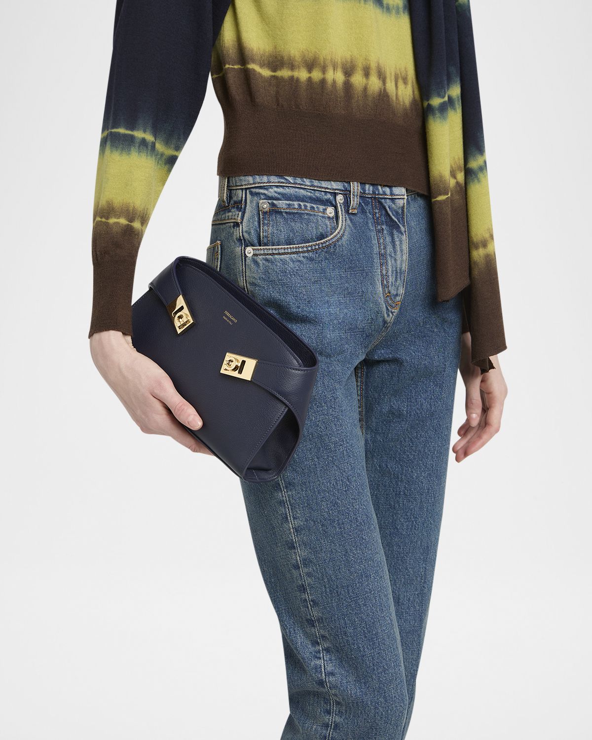 Ferragamo Hug Soft Leather Crossbody Bag