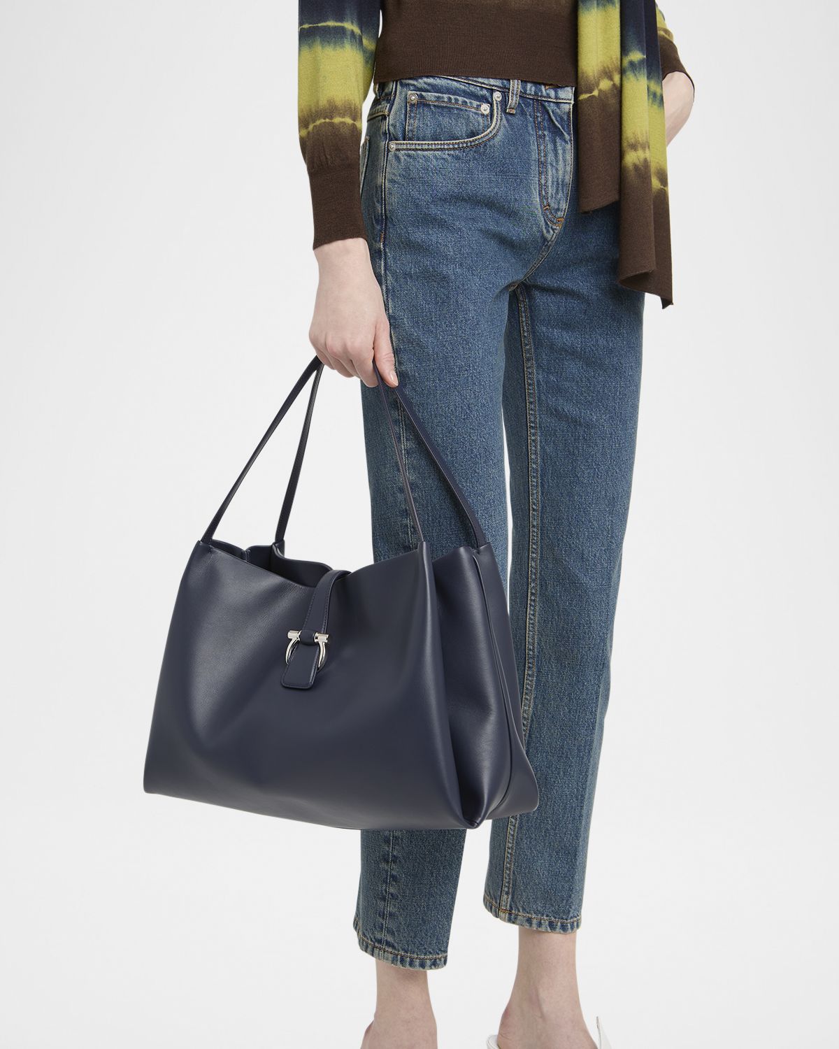 Ferragamo New Line Tote Bag