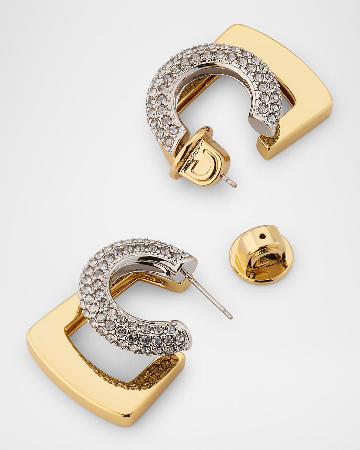 DEMARSON Sole Hoop Earrings | Thumbnail 3