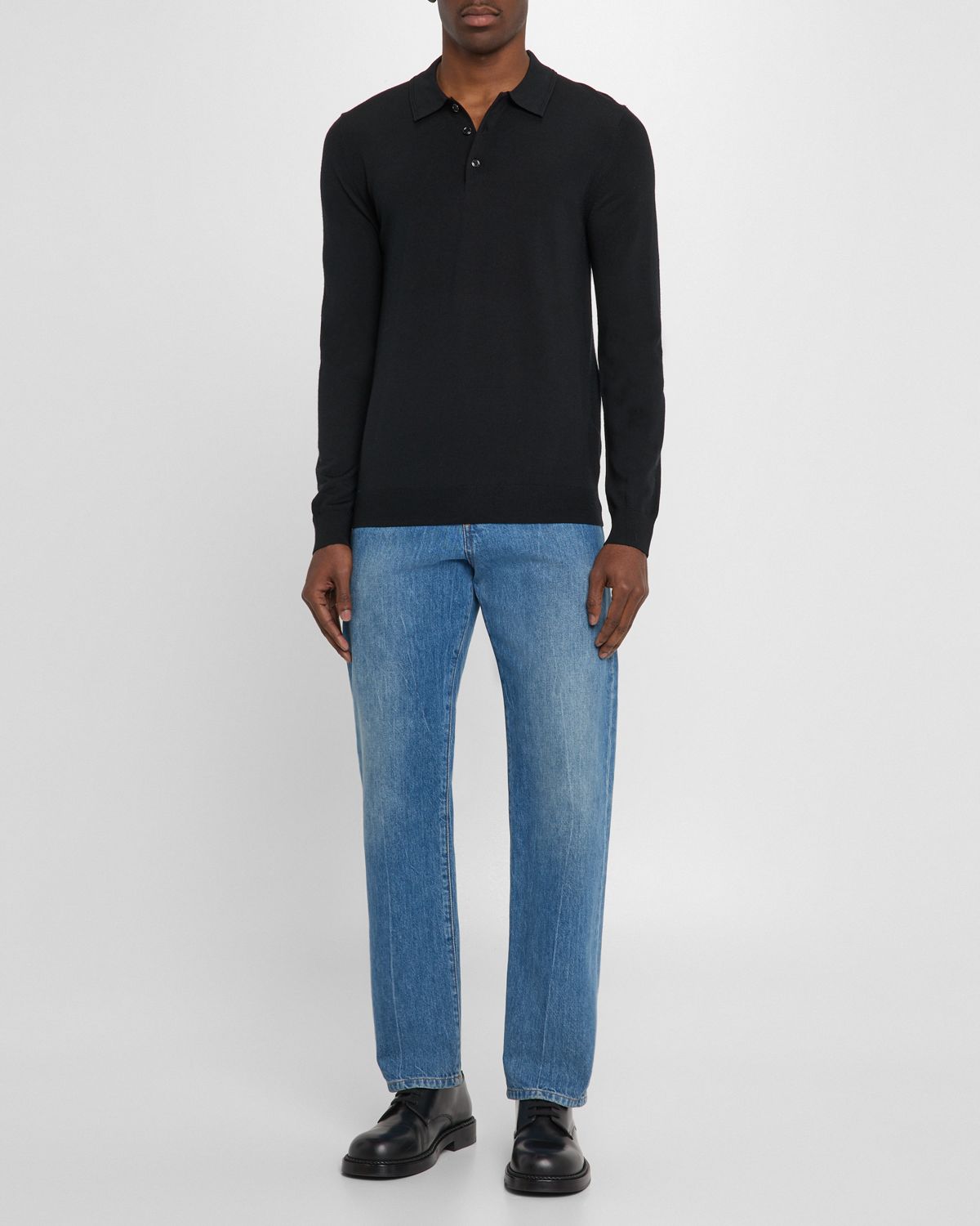 Reiss Men 's Trafford Polo Sweater
